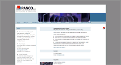 Desktop Screenshot of panco.de